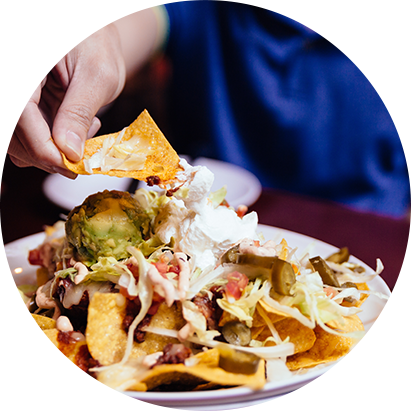 Nachos pub food
